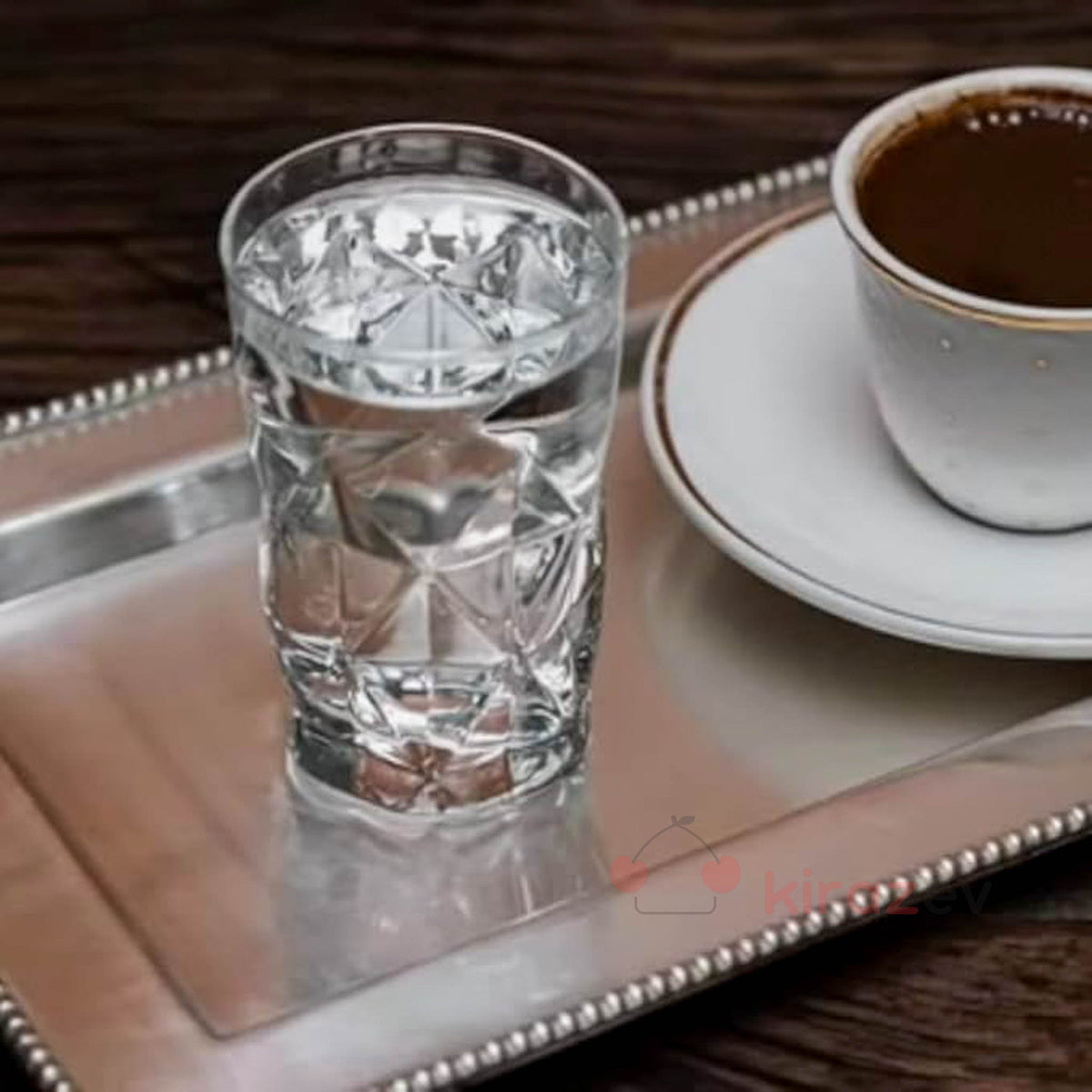 LAV Keops Kahve Yanı Su Bardağı 110 cc – 6’lı Set