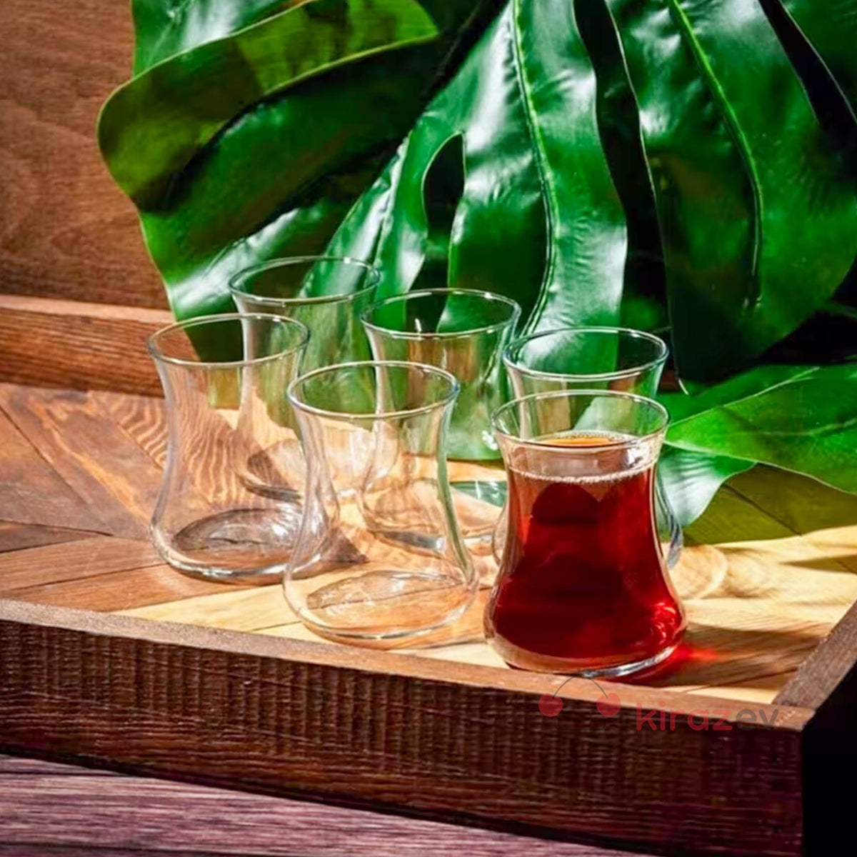 LAV Lal Çay Bardağı 170 cc – 6’lı Set - Kiraz Ev