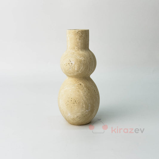 Traverten Mermer Vazo