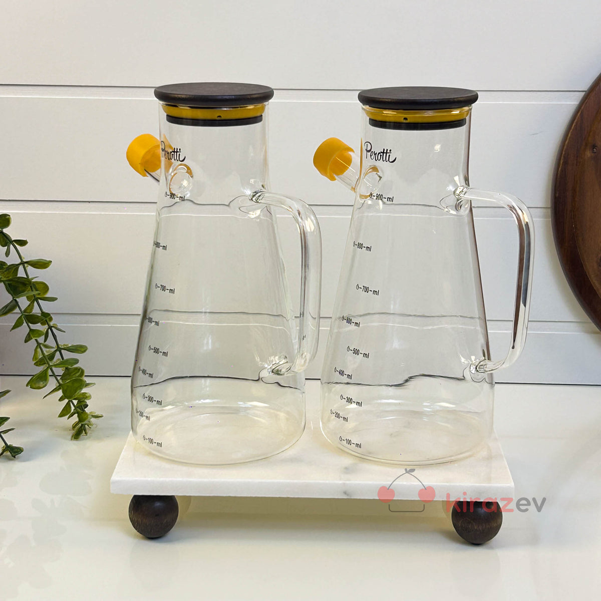 Mermer Top Ayaklı Stand