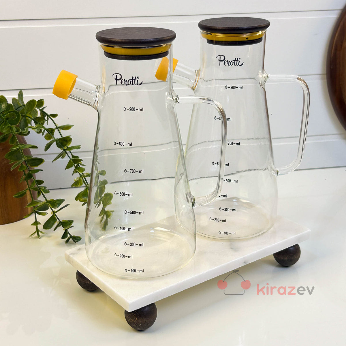 Mermer Top Ayaklı Stand