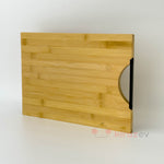 Bambu Kesim Panosu - Siyah Metal Kulplu