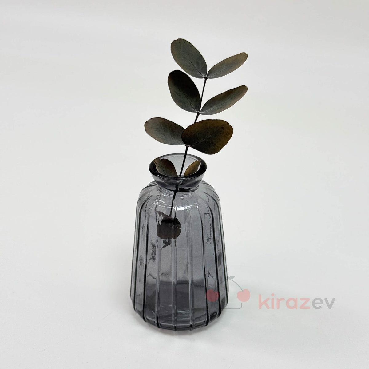Gri Mini Cam Vazo