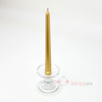 Minimal Şeffaf Cam Şamdan