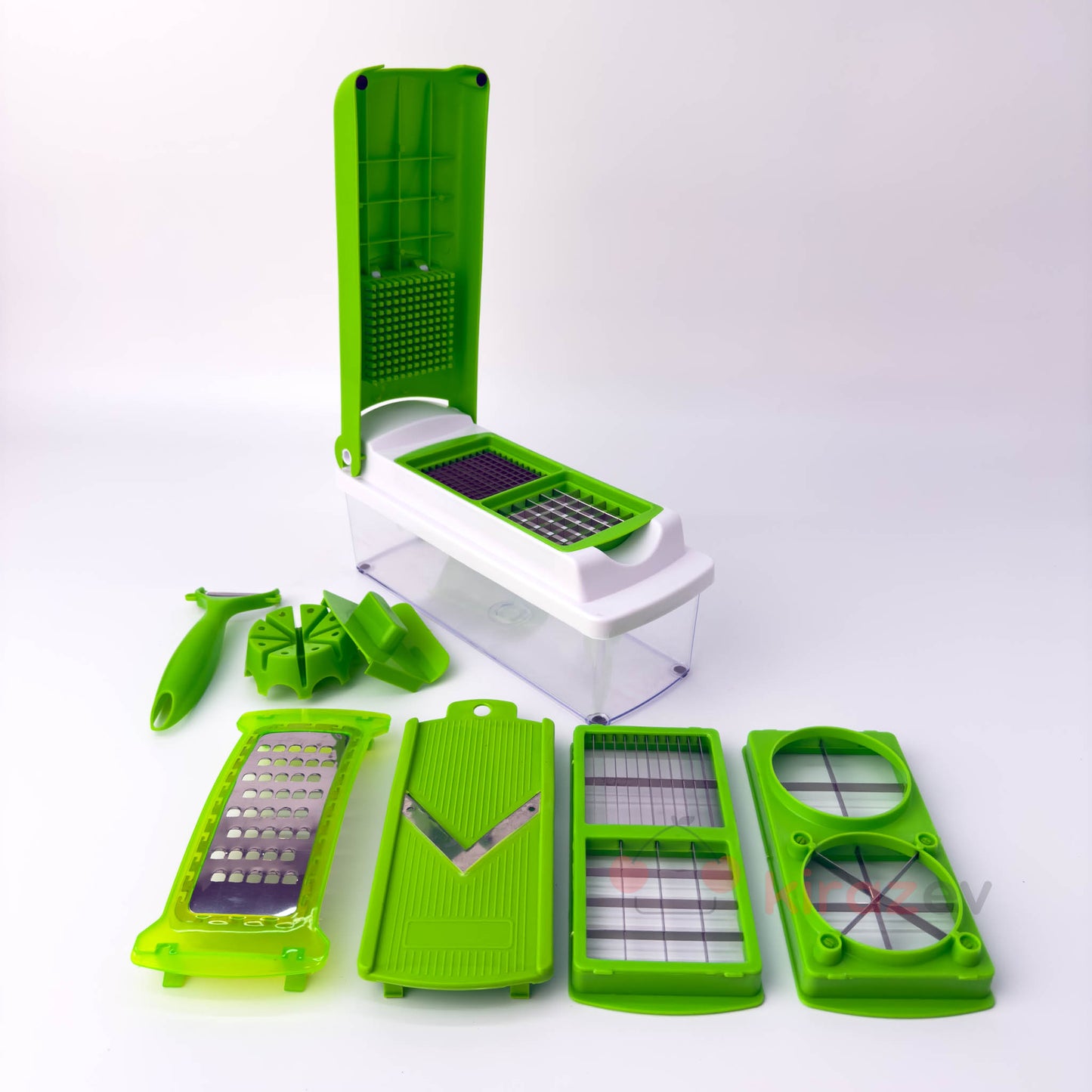 Nicer Dicer Sebze Doğrayıcı Set – 10 Parça Pratik Rende