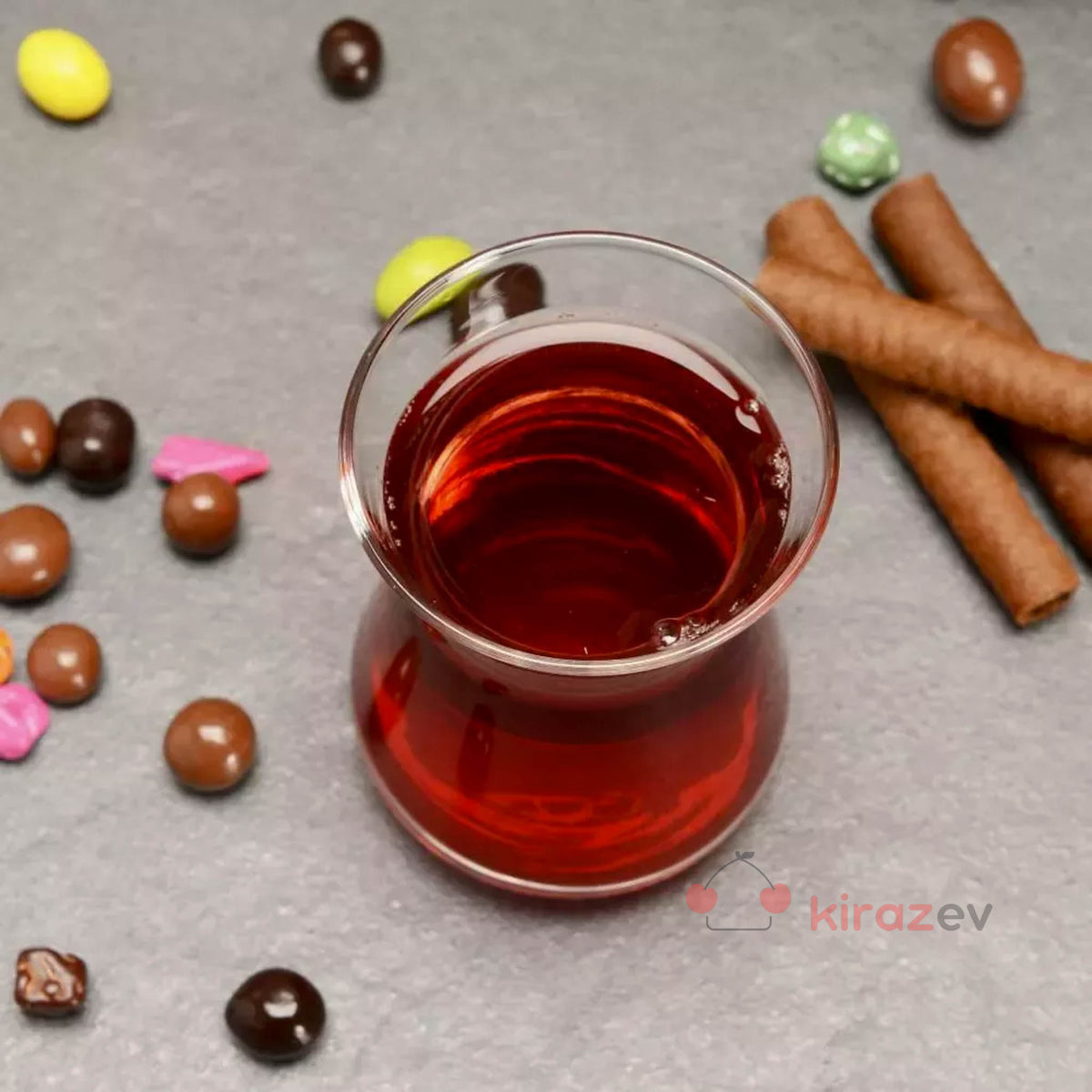 Paşabahçe İrem Çay Bardağı 132 cc – 6’lı Set - Kiraz Ev