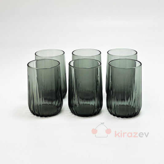 Paşabahçe Nova Kahve Yanı Su Bardağı Gri- 6'li