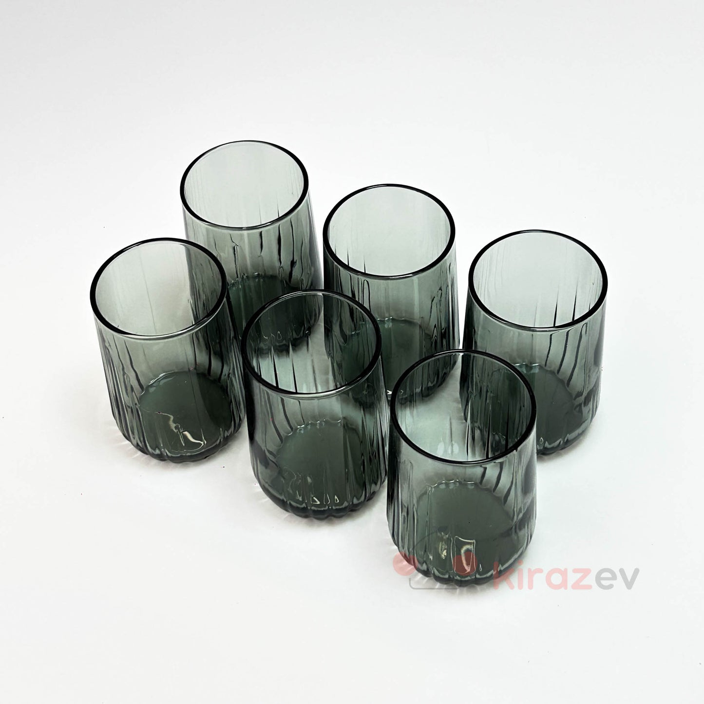 Paşabahçe Nova Kahve Yanı Su Bardağı Gri- 6'li