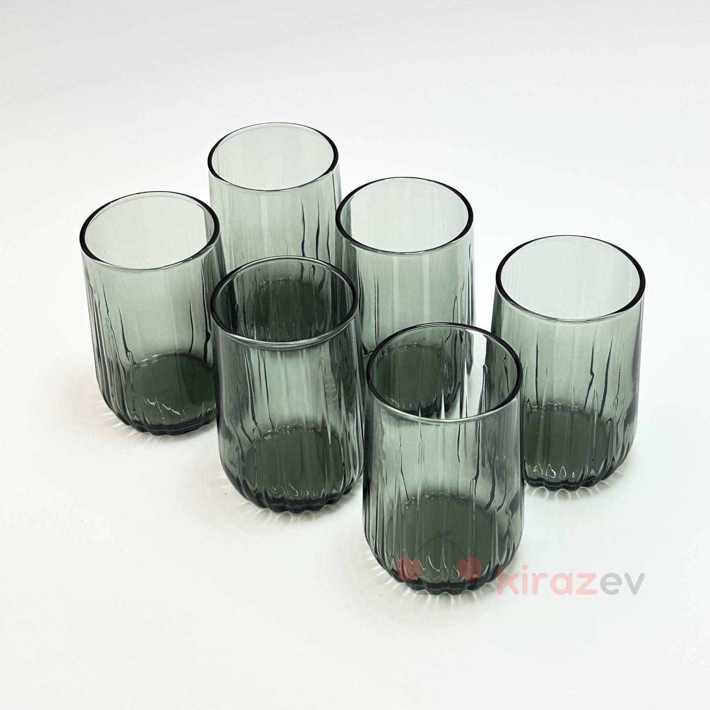 Paşabahçe Nova Kahve Yanı Su Bardağı Gri- 6'li