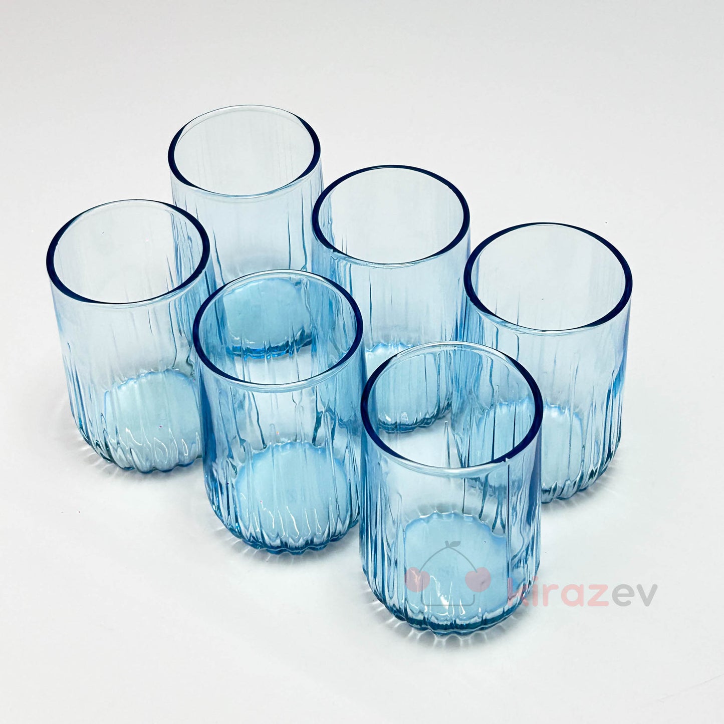 Paşabahçe Nova Kahve Yanı Su Bardağı Mavi - 6'li