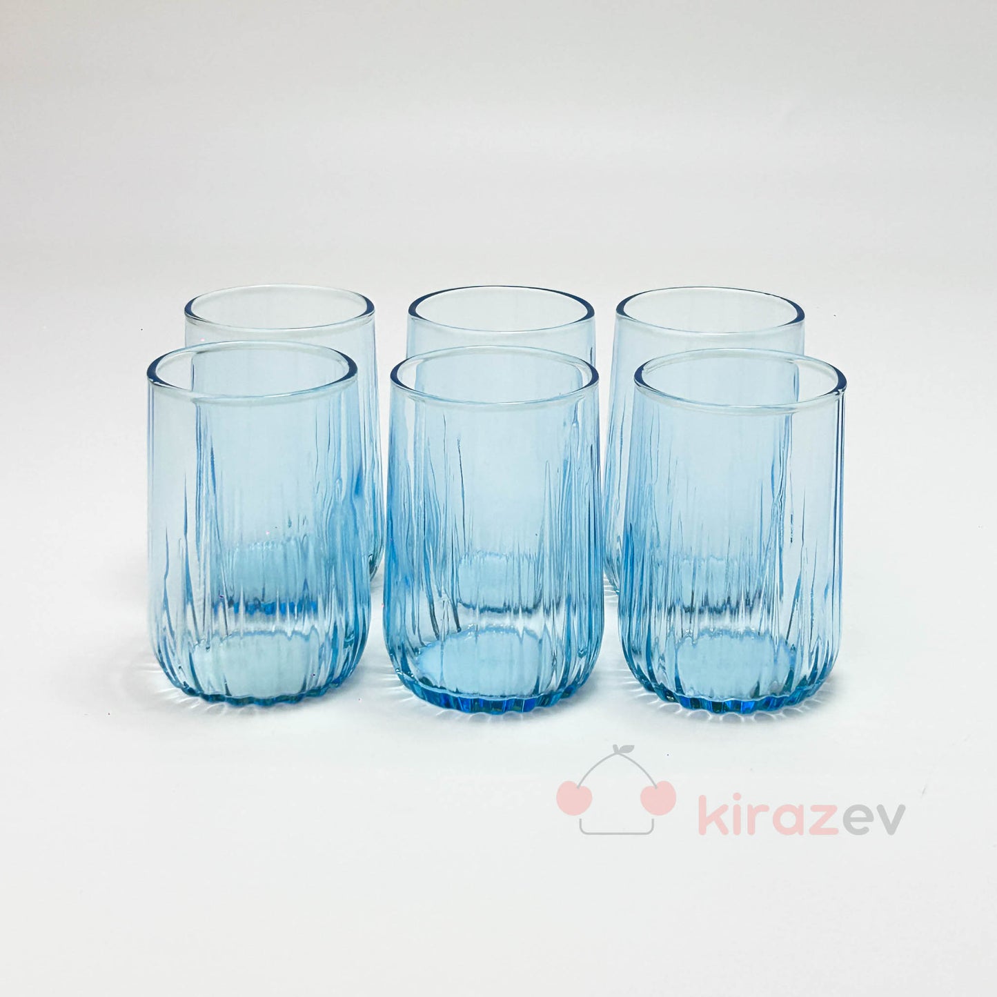 Paşabahçe Nova Kahve Yanı Su Bardağı Mavi - 6'li