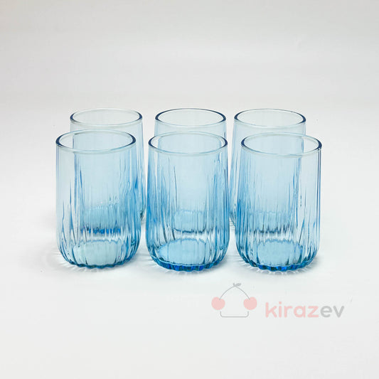 Paşabahçe Nova Kahve Yanı Su Bardağı Mavi - 6'li