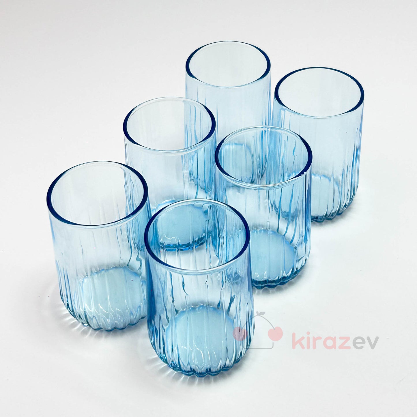 Paşabahçe Nova Kahve Yanı Su Bardağı Mavi - 6'li