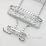 Paslanmaz Alüminyum Banyo Rafı – 3 Katlı Askılı Organizer