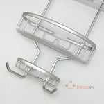 Paslanmaz Alüminyum Banyo Rafı – 3 Katlı Askılı Organizer