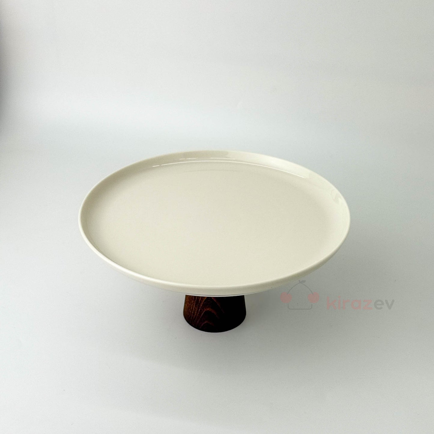 Porselen Ayaklı Pasta Stantı Sunumluk Büyük