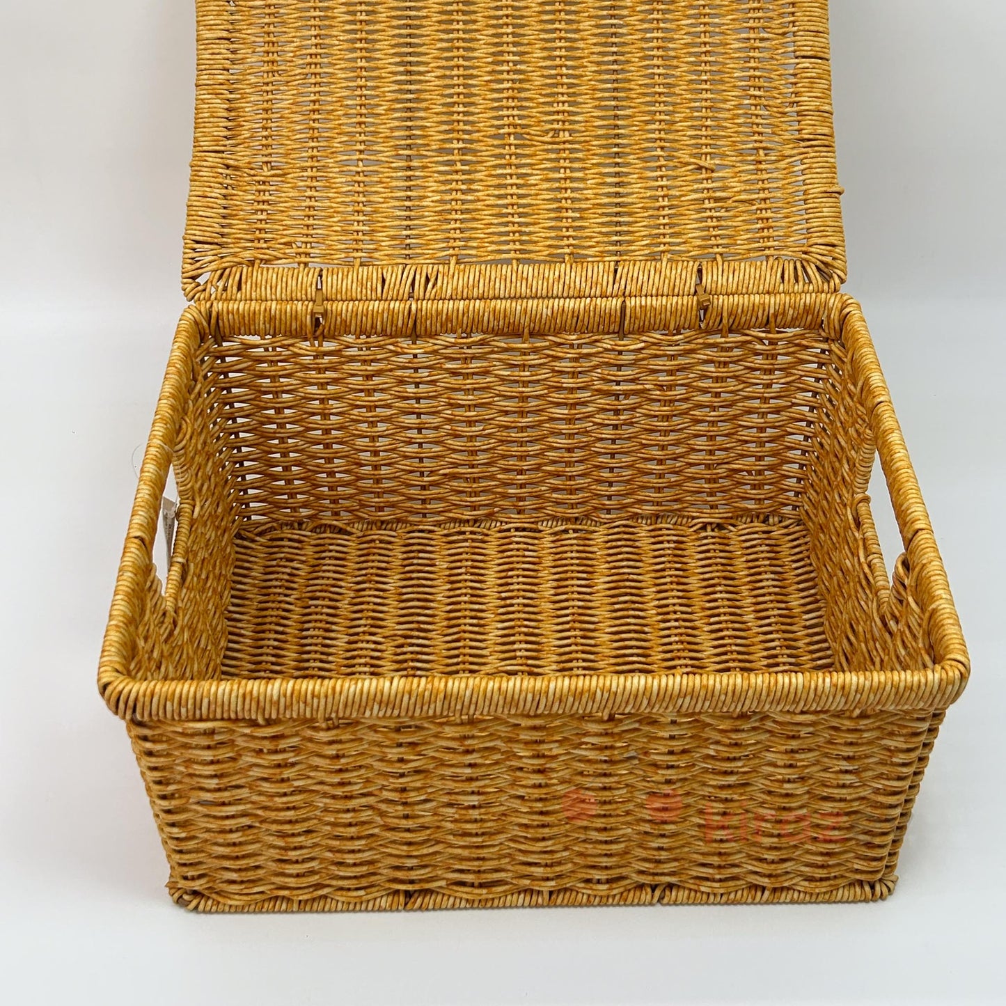 Rattan Açık Ton Saklama Kutu - Büyük Boy