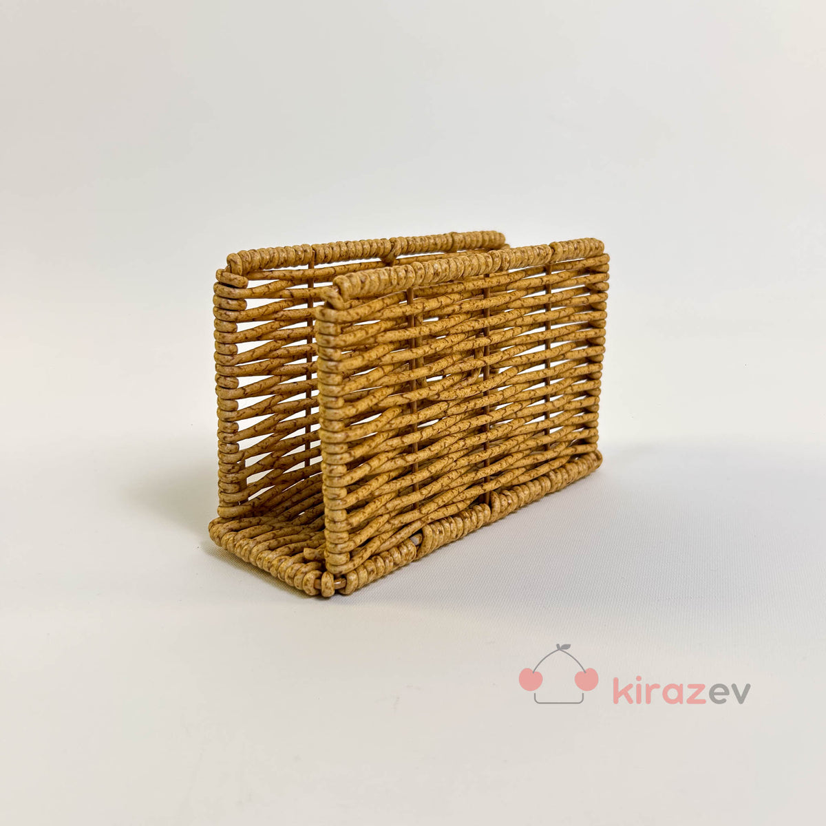 Rattan Masa Üstü Dikdörtgen Peçetelik