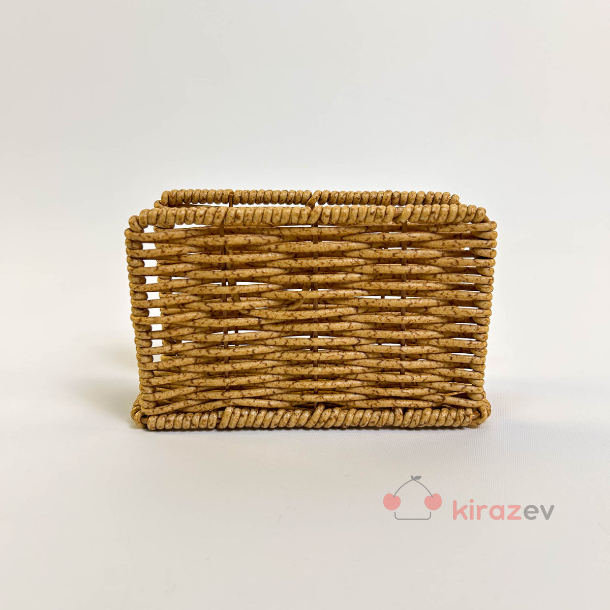 Rattan Masa Üstü Dikdörtgen Peçetelik