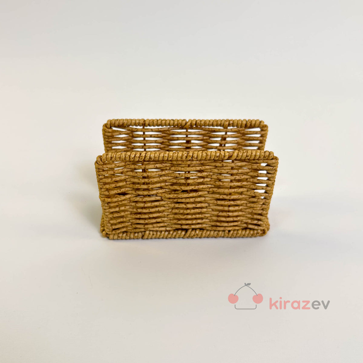 Rattan Masa Üstü Dikdörtgen Peçetelik