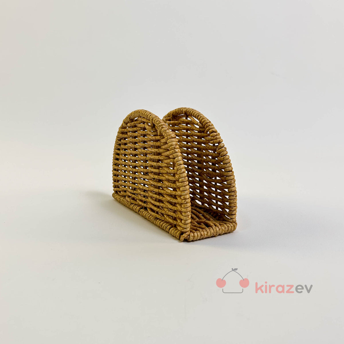 Rattan Masa Üstü Oval Peçetelik
