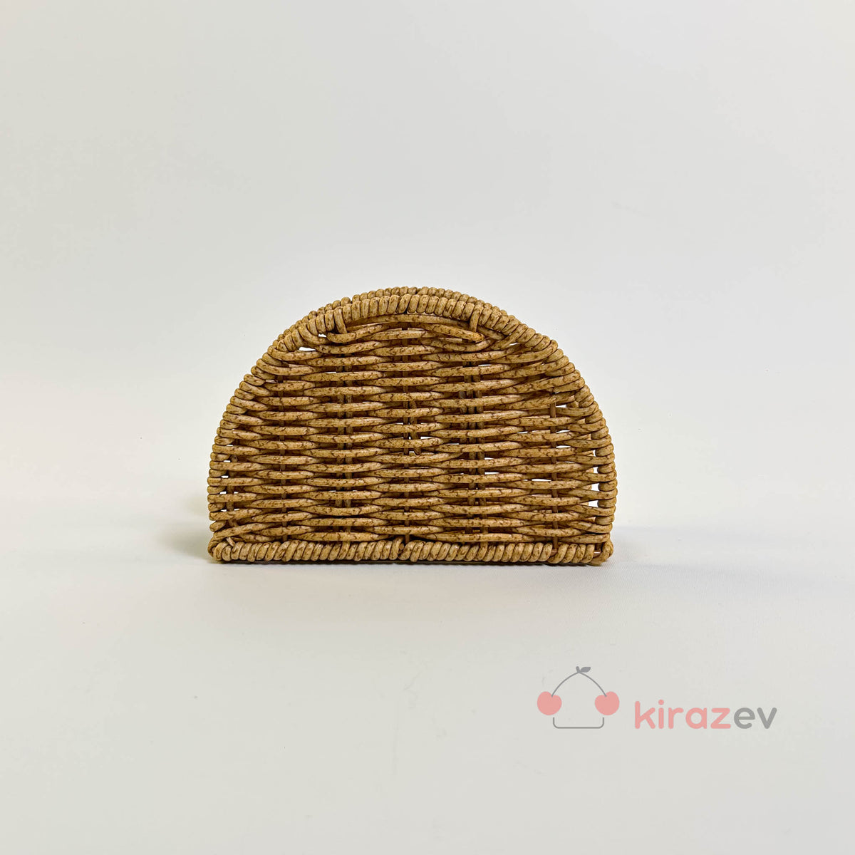 Rattan Masa Üstü Oval Peçetelik