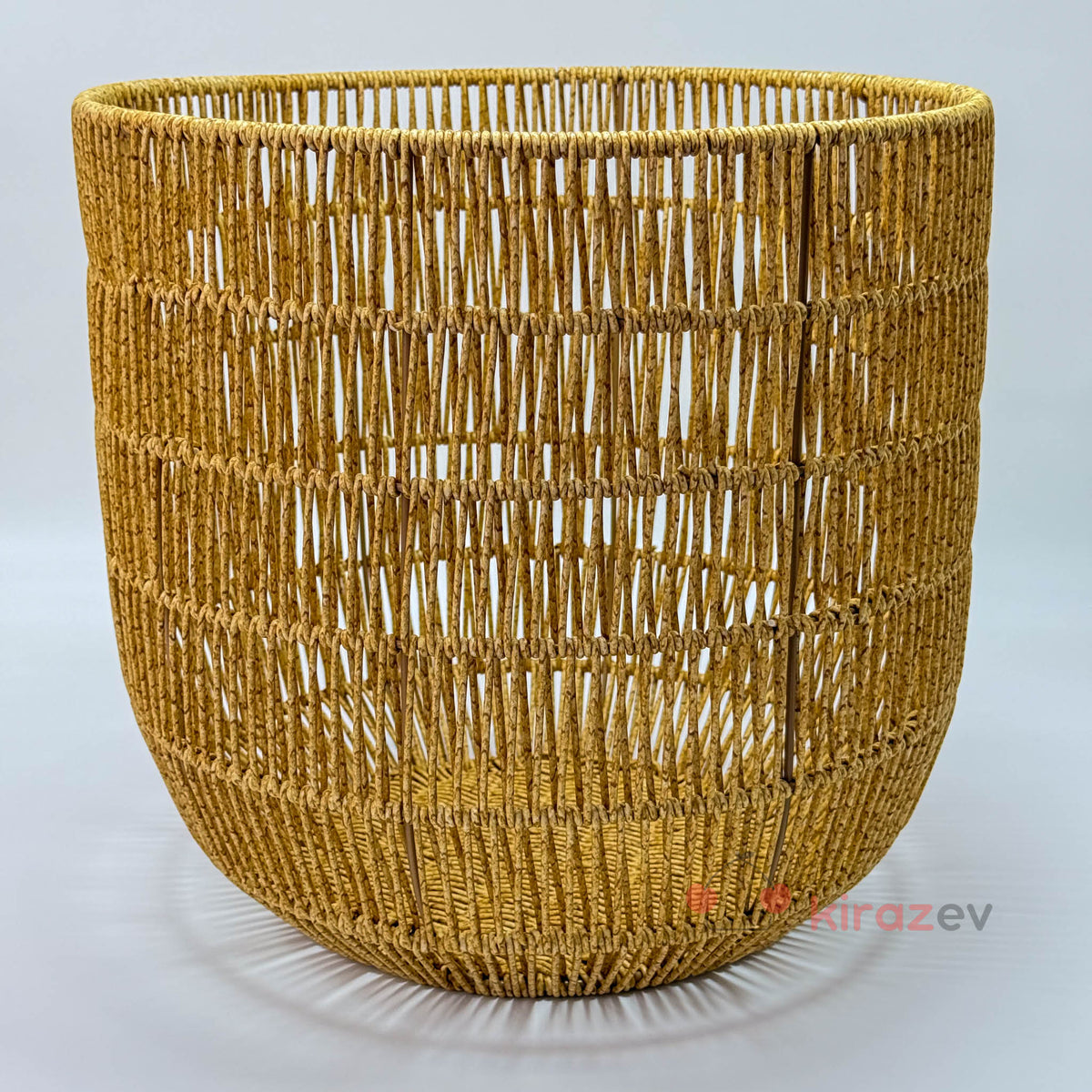 Rattan Organizer Sepet Büyük Boy - Kiraz Ev