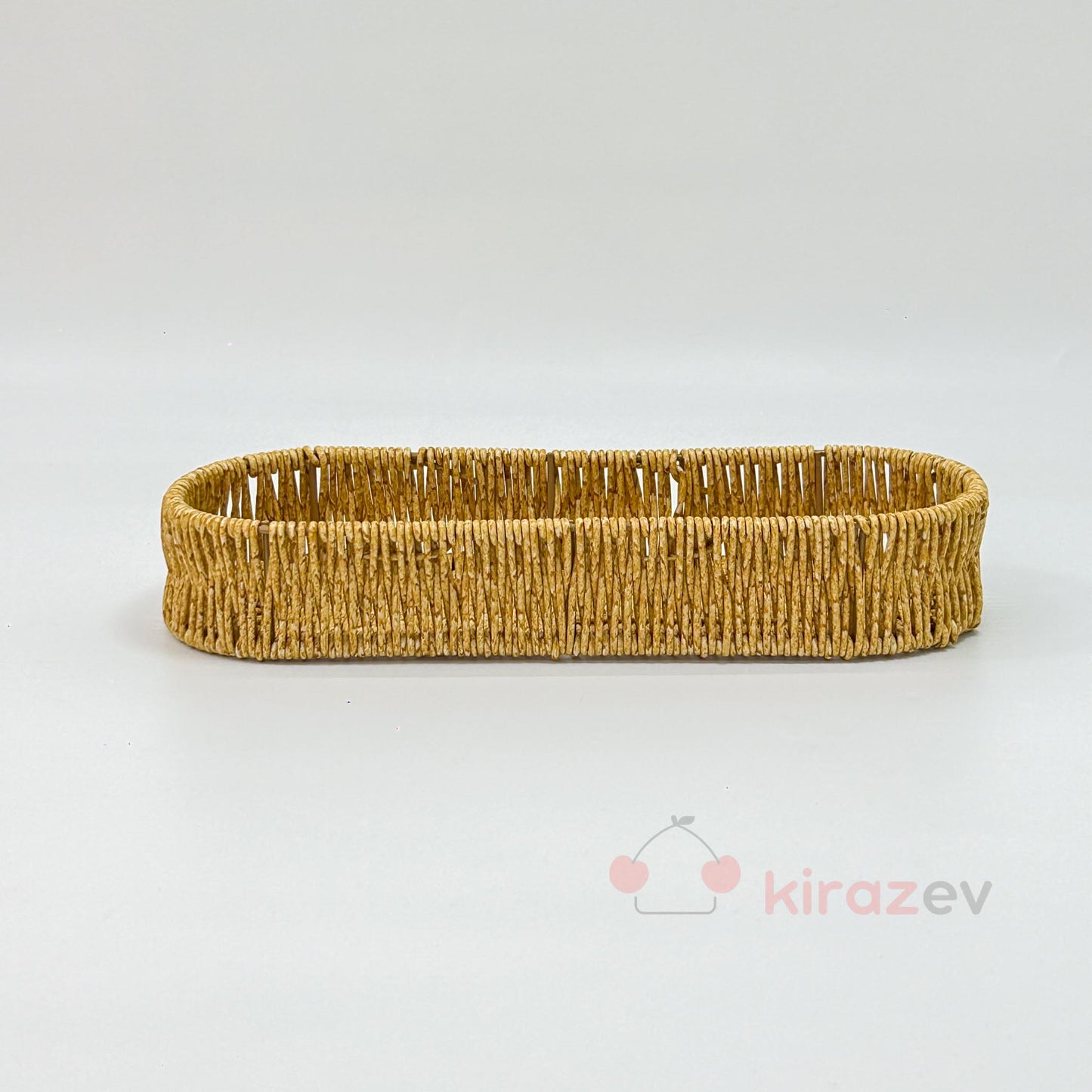 Rattan Uzun Organizer Sepet