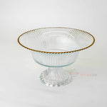 Rays Yaldızlı Ayaklı Servis Kase