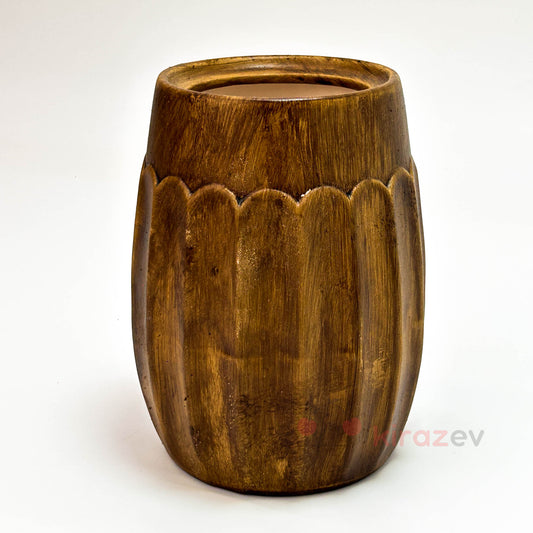 Rustik Kahverengi Vazo