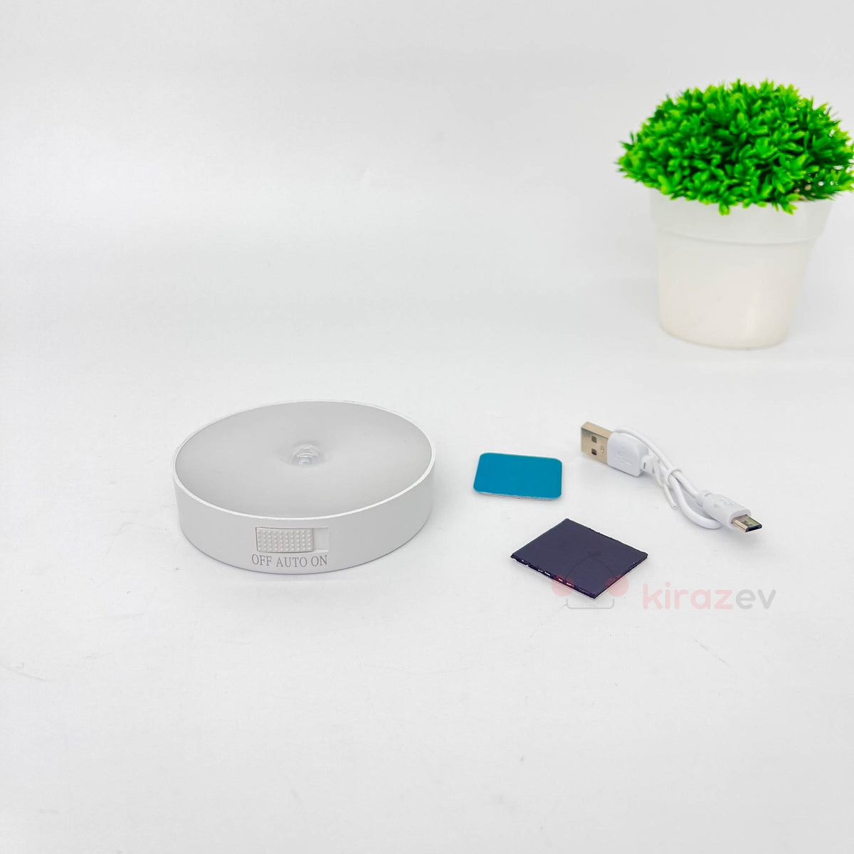 Sensörlü Şarjlı Aplik Led Işık 3lü Mod