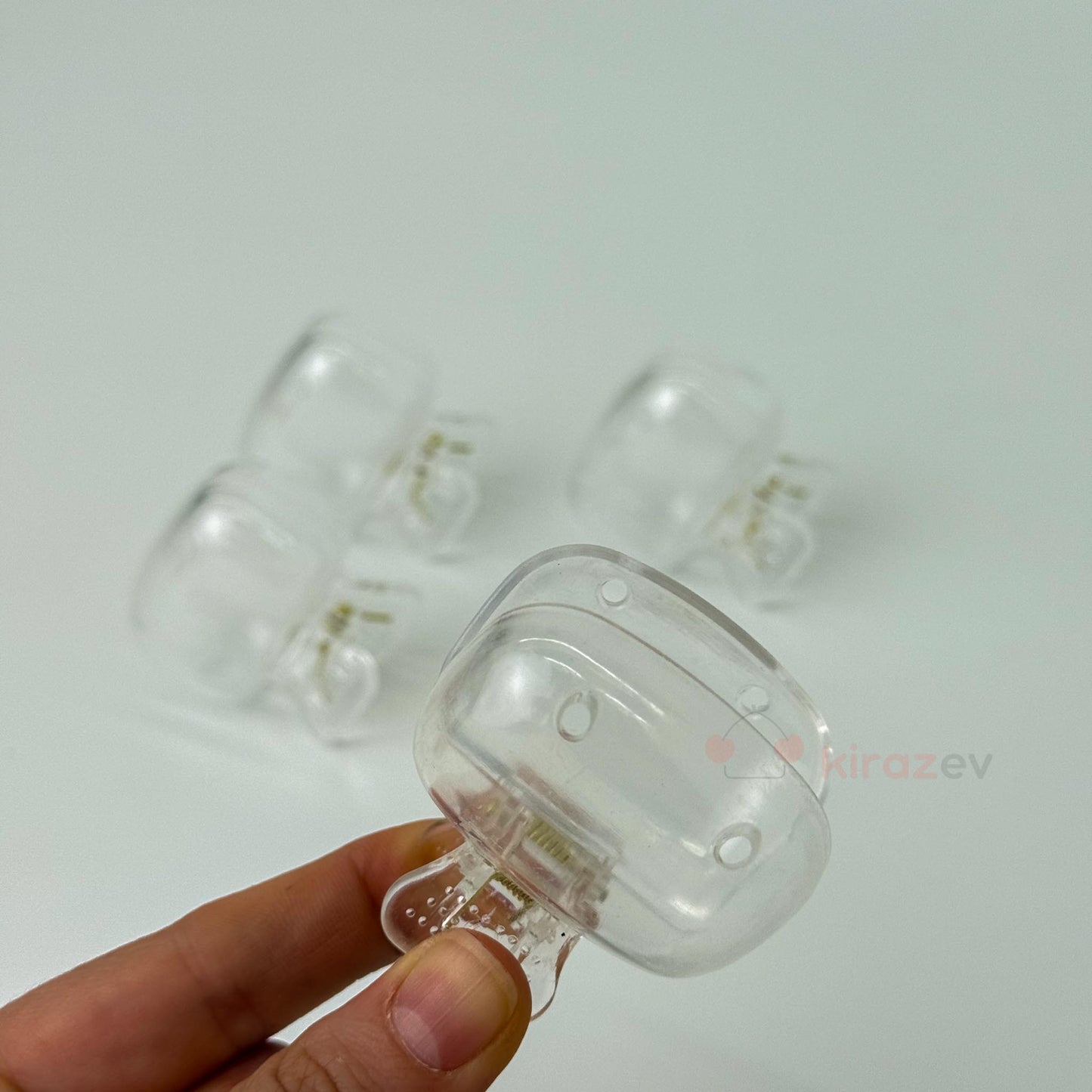 Diş Fırçası Kapağı Şeffaf 4'lü