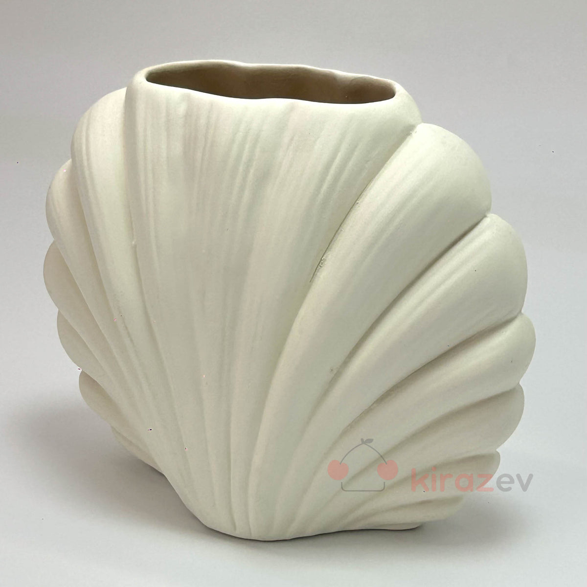 İstiridye Seramik Vazo