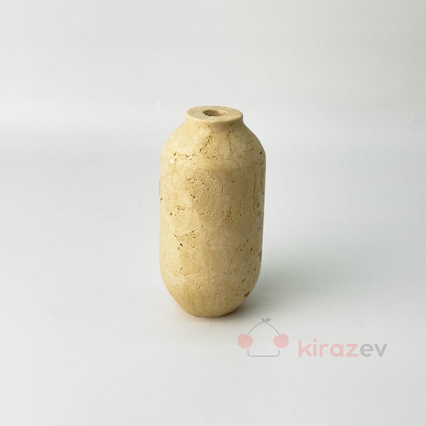 Silindir Mermer Vazo