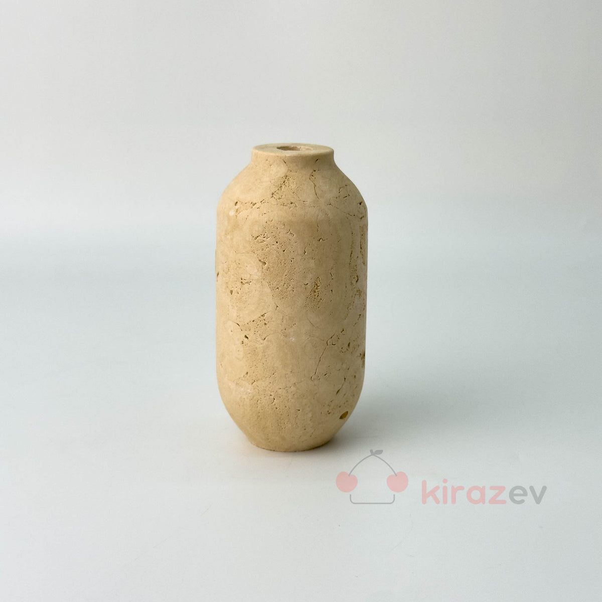 Silindir Mermer Vazo