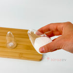 Sivri Model Cam Brosilikat Tuzluk 2'li