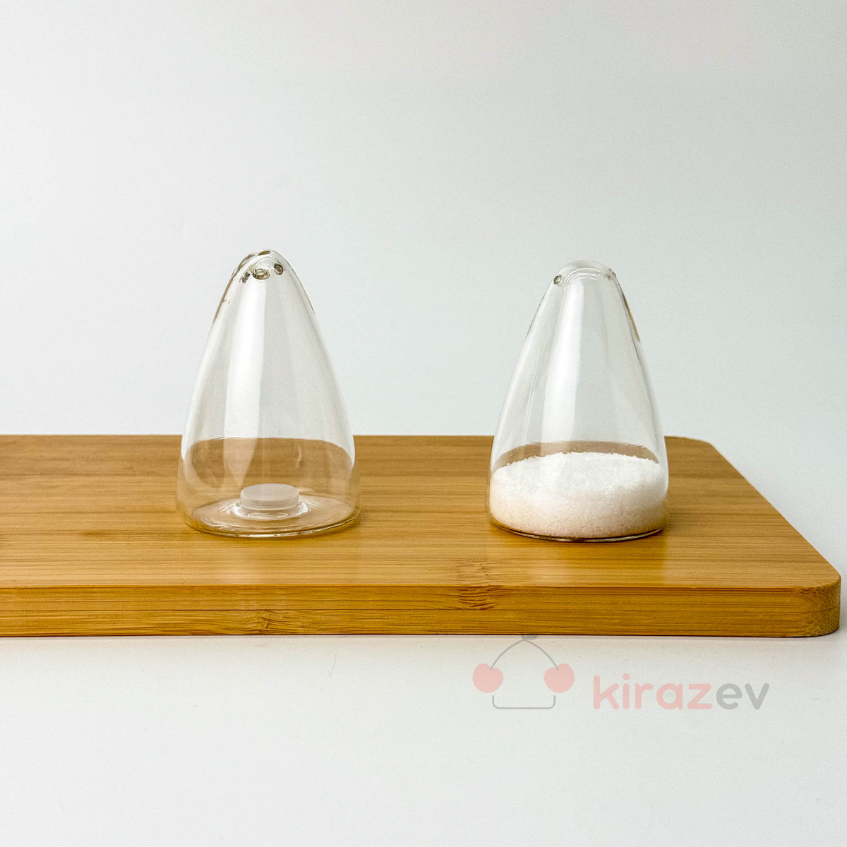 Sivri Model Cam Brosilikat Tuzluk 2'li