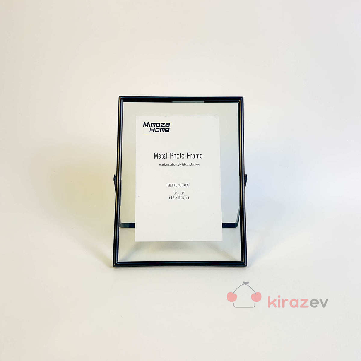 Siyah Metal Fotoğraf Çerçevesi 15x20 cm