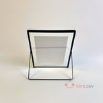 Siyah Metal Fotoğraf Çerçevesi 20x25 cm