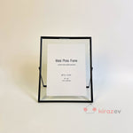 Siyah Metal Fotoğraf Çerçevesi 20x25 cm