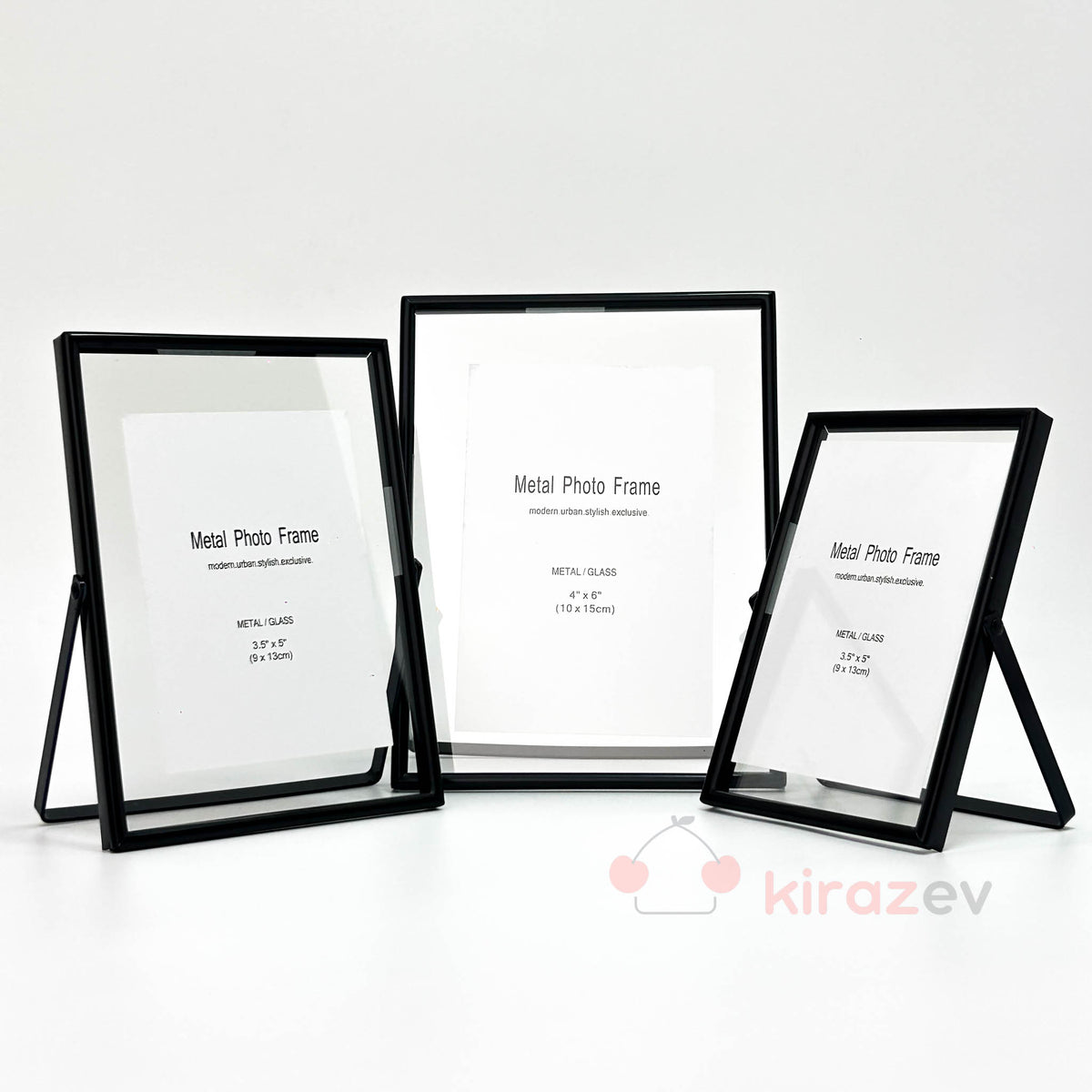 Siyah Metal Çerçeve - Büyük Boy