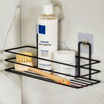 Siyah Metal Duvar Rafı