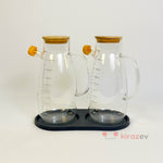 Siyah Oval Silikon Yağdanlık Altlığı Kaymaz