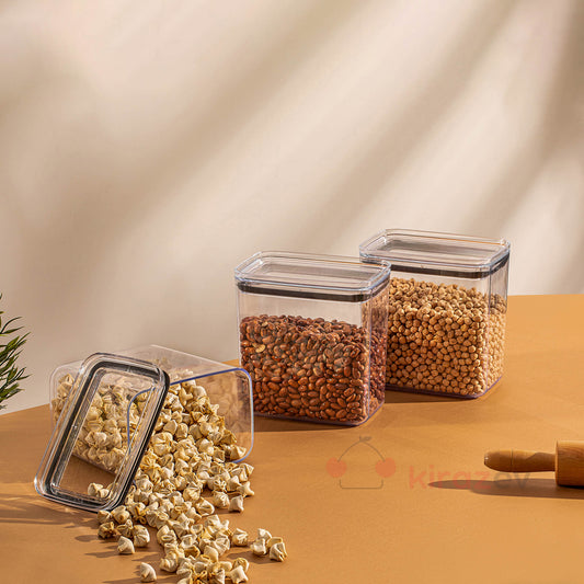 Soft Chef Dikdörtgen Erzak Saklama Kabı 2100 ml