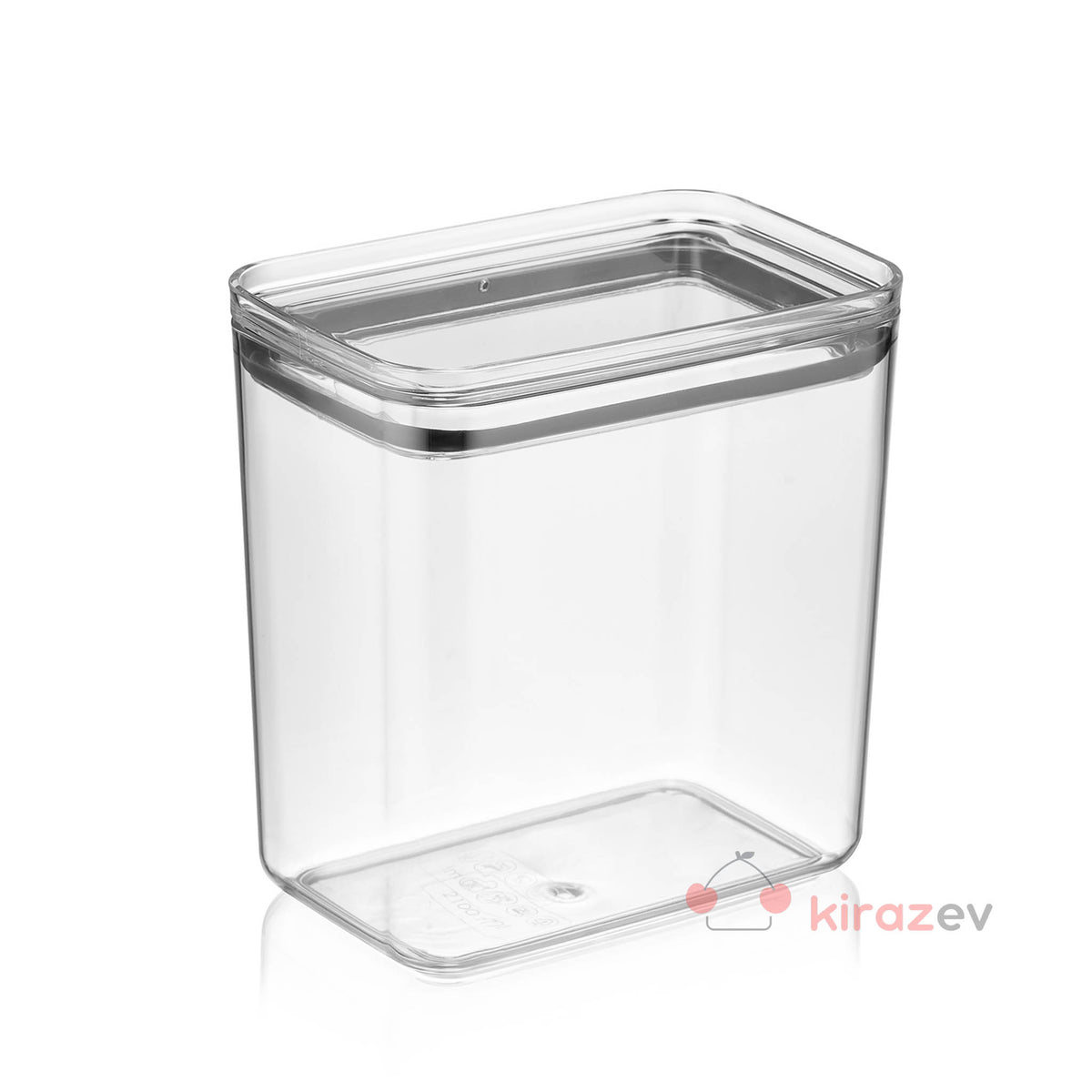 Soft Chef Dikdörtgen Erzak Saklama Kabı 2100 ml - Kiraz Ev