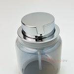 Tombul Gümüş Sıvı Sabunluk – Krom Kapaklı