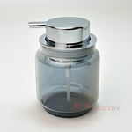 Tombul Gümüş Sıvı Sabunluk – Krom Kapaklı