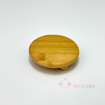 Top Ayaklı Bambu Yağdanlık Altlığı – Mini Stand