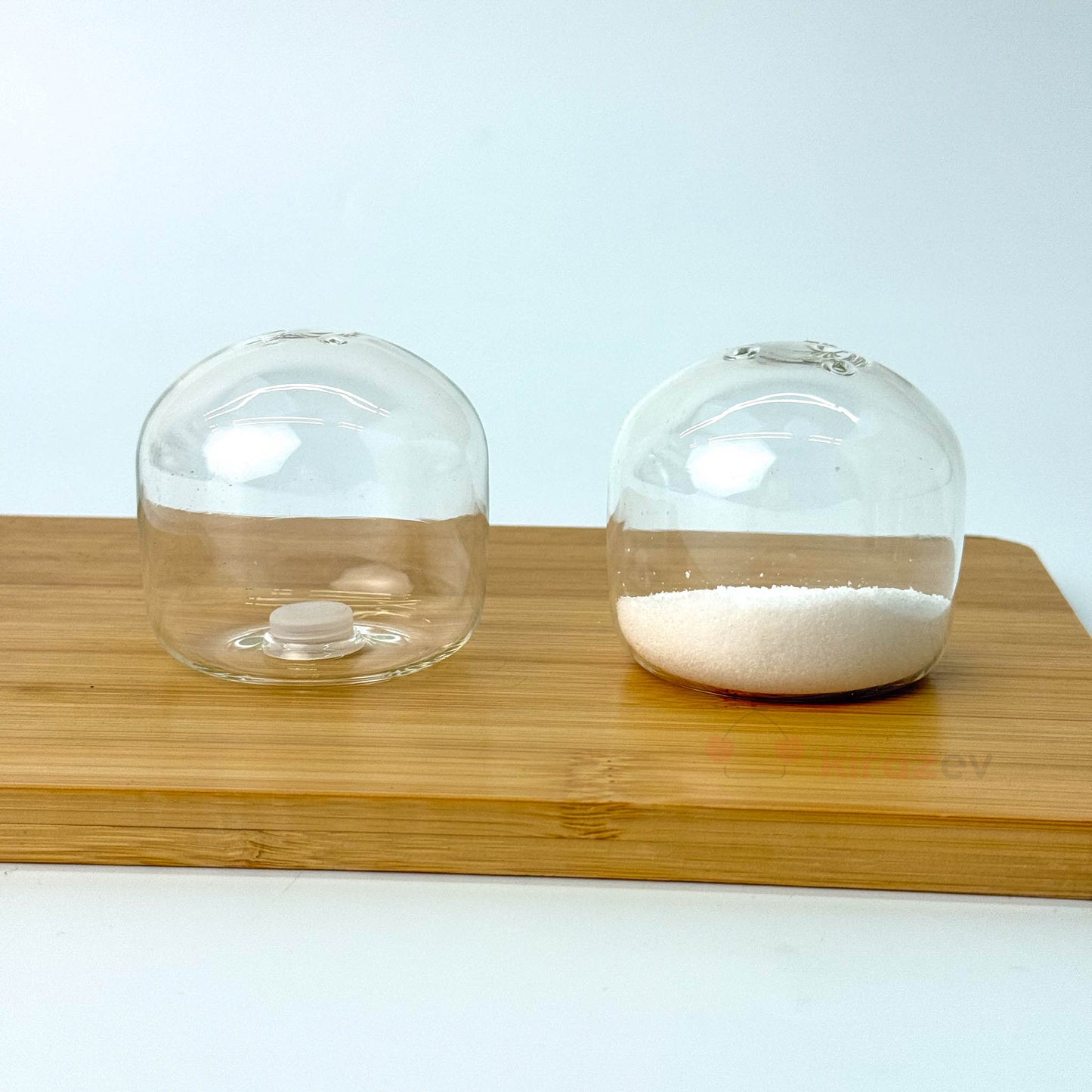 Top Model Cam Brosilikat Tuzluk 2'li