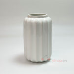 Uzun Çizgili Seramik Vazo